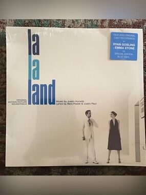 SEALED Lala Land Special Edition Blue Vinyl LP Ryan Gosling Emma Stone